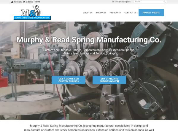MR Spring Homepage