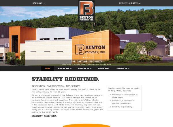 benton homepage