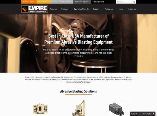 empire homepage