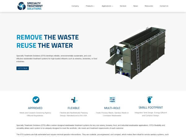 sts homepage